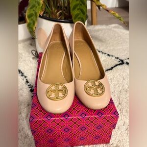 Tory Burch Claire 50 MM Pump in Pink Size 7.5